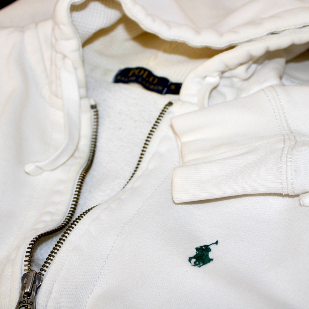POLO RALPH LAUREN Zip Hoodie Jacket Size Small